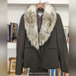 Anne Taylor LOFT Olive Jacket